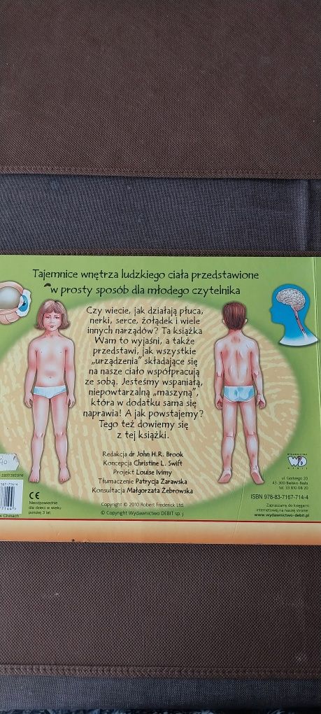 Moja pierwsza ksiazka. Ciało człowieka