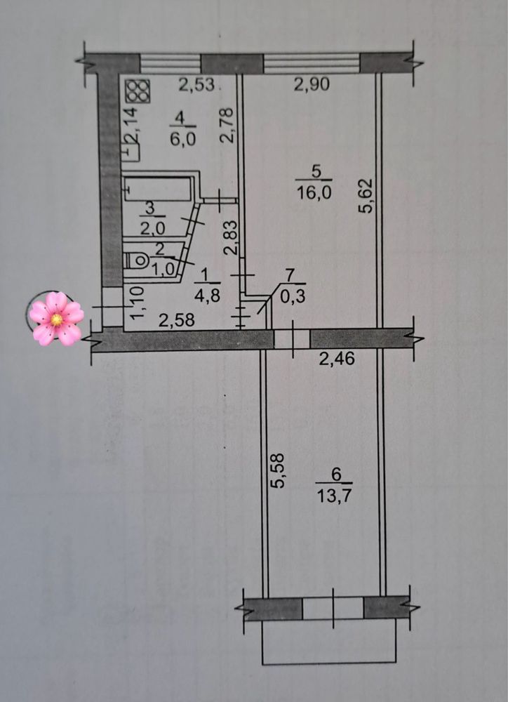 ‼️ 2х комн улица Полякова -14999$