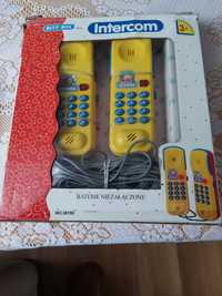 Telefon dziecięcy kablowy retro