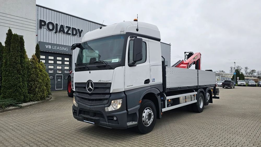 Mercedes-Benz ACTROS 2546 6x2 E6, SKRZYNIA+HDS PALFINGER PK 20.501 L TEC3  Fabrycznie nowy Mercedes-Benz Actros 2546, skrzynia z HFS/ NOWY !