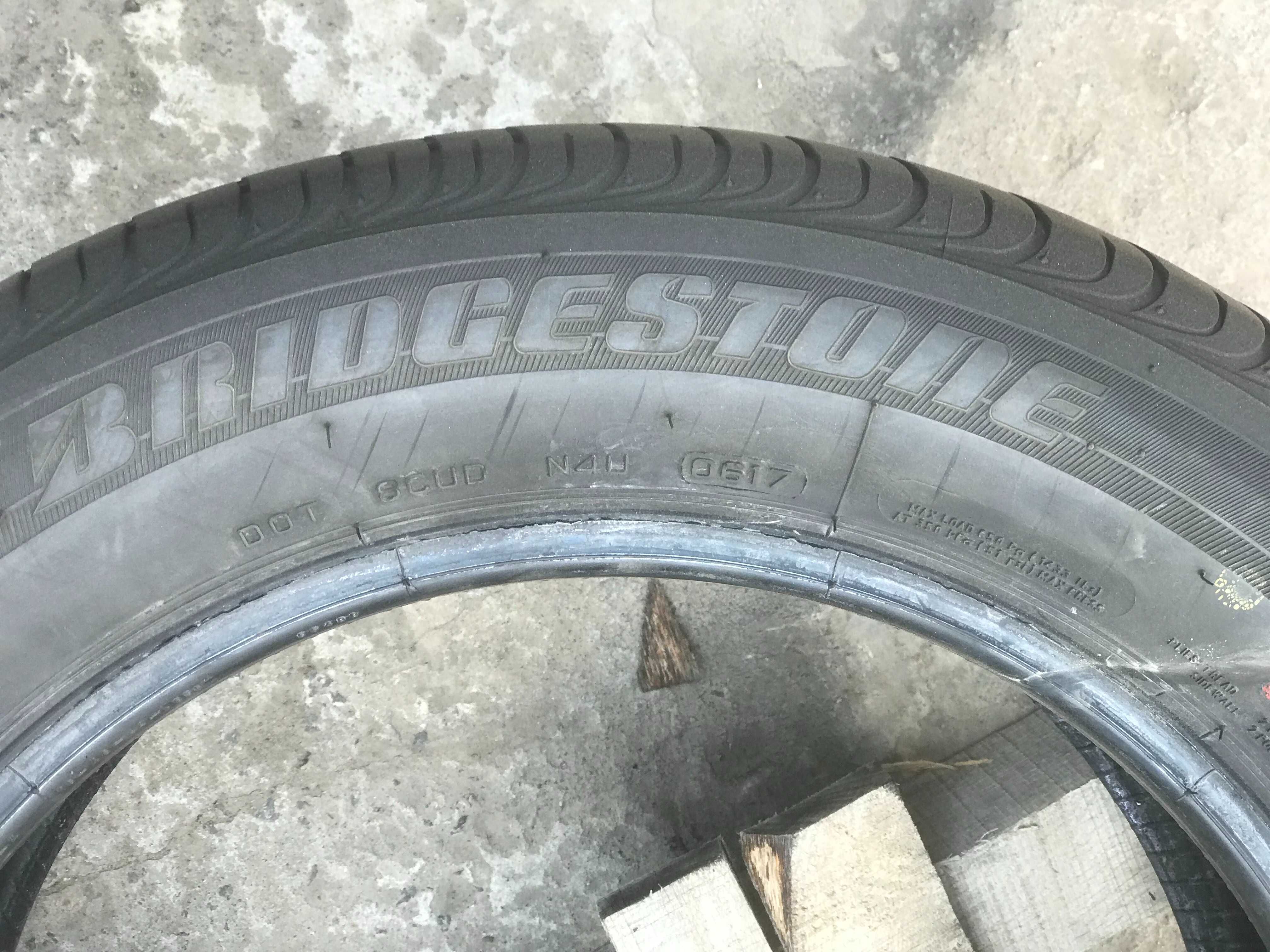 Шини Bridgestone Turanza ER300 215/55R16 Комплект Літо Б/у Оригінал