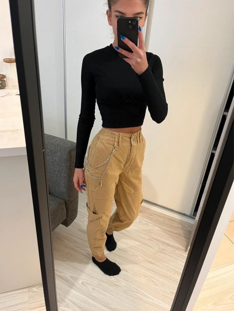 Spodnie joggery Bershka
