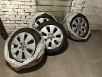 Alufelgi Audi z oponami 17’ jak nowe 5x112