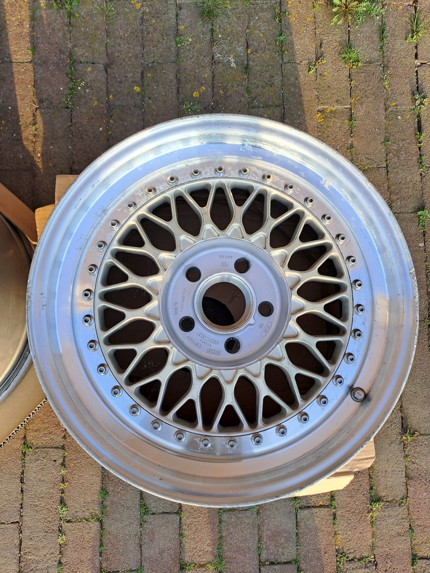 BBS RS 9x17 GTI VR6 3 częściowe E30 M3