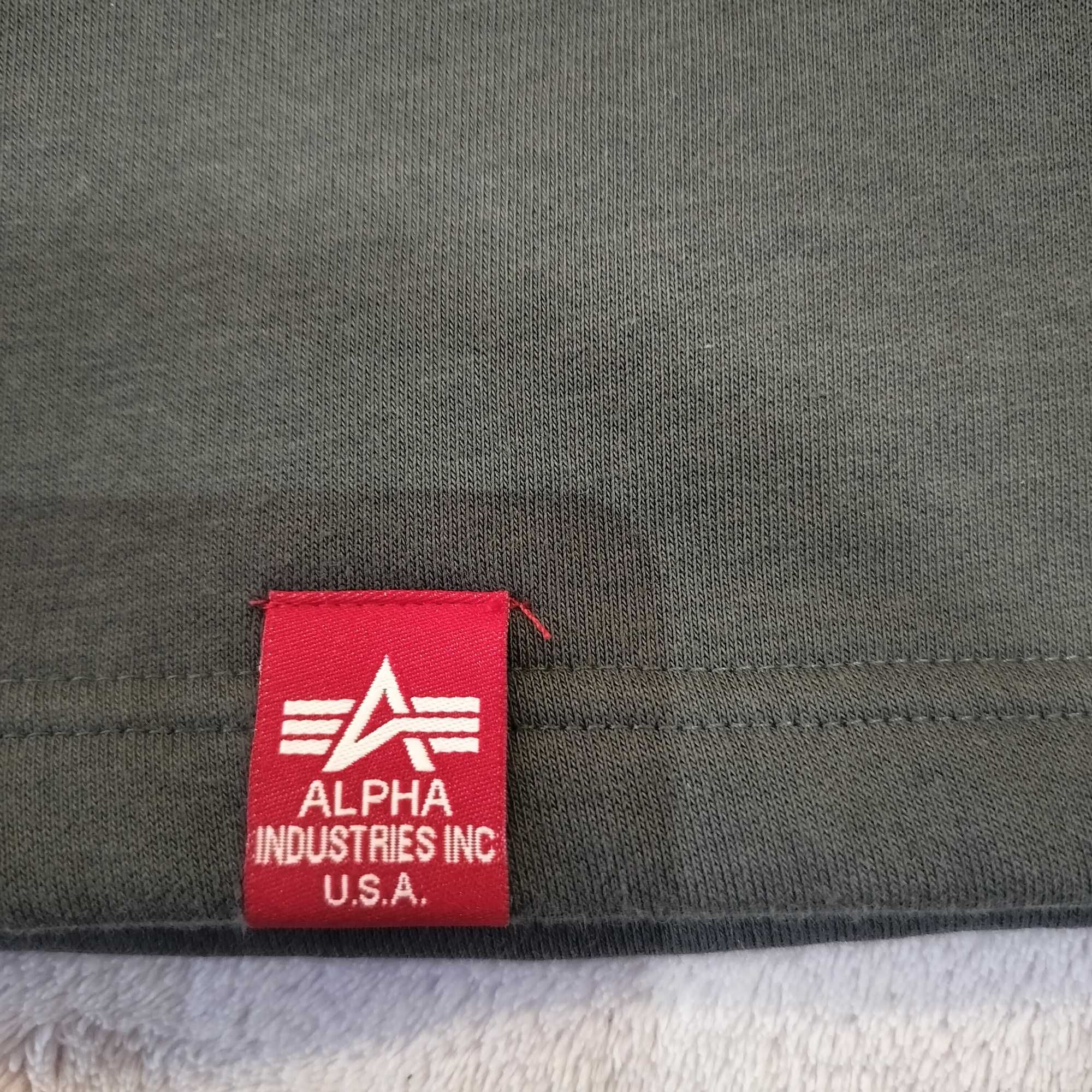 Bluza Alpha Industries XL szara
