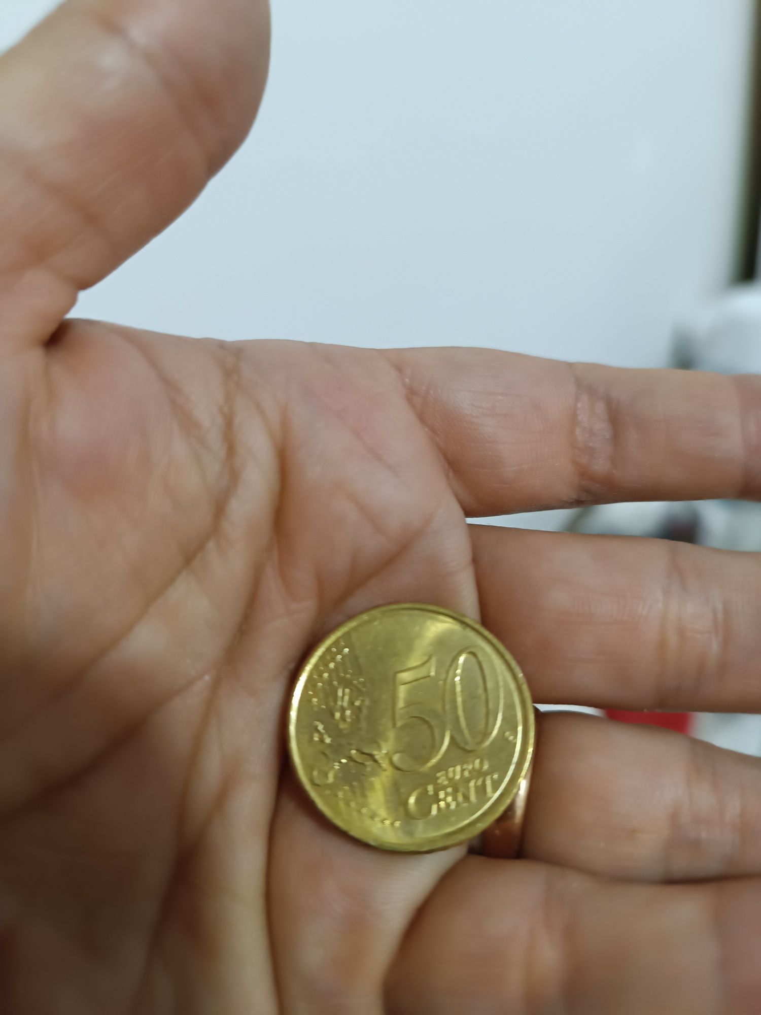 Moeda rara de cinquenta centímos