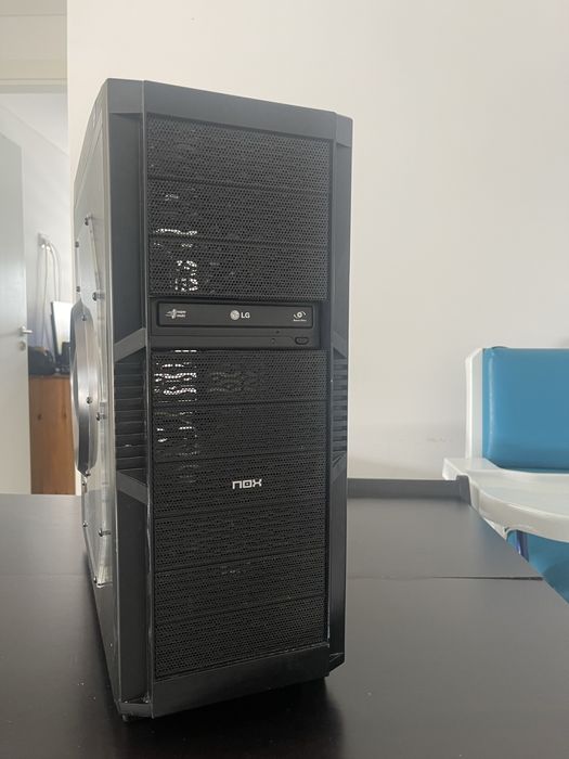 Caixa ATX Nox+ leitor DVD + Fonte800W