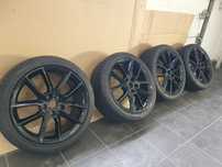Koła Felgi 18 Skoda Octavia RS Gemini Czarne Opony Letnie 5x112, 57,1