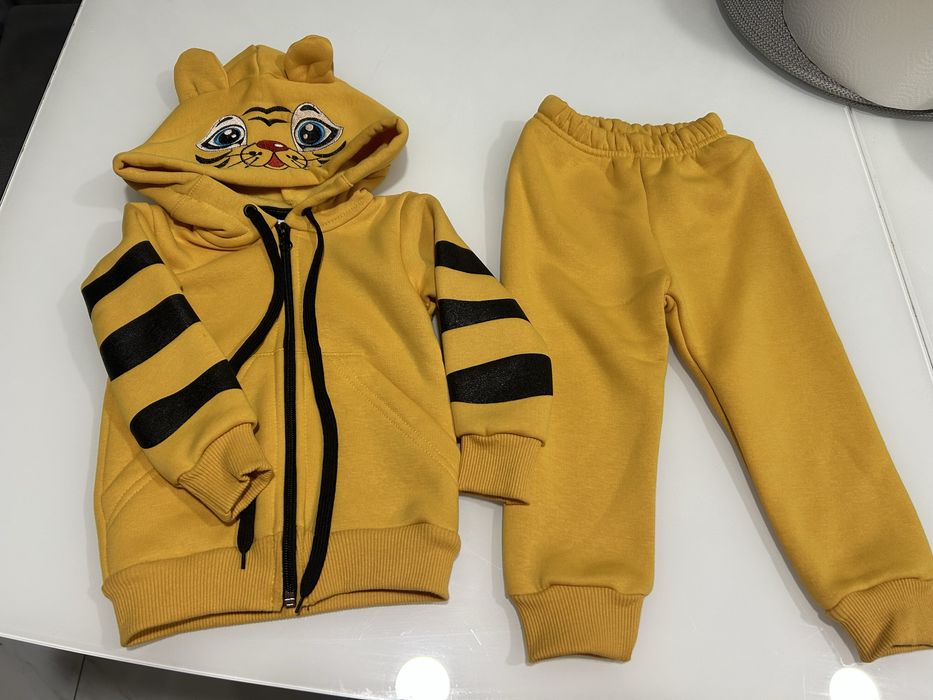 Новий дитячий зимовий космюм на флісі, розмір 92, на 1,5-2 роки