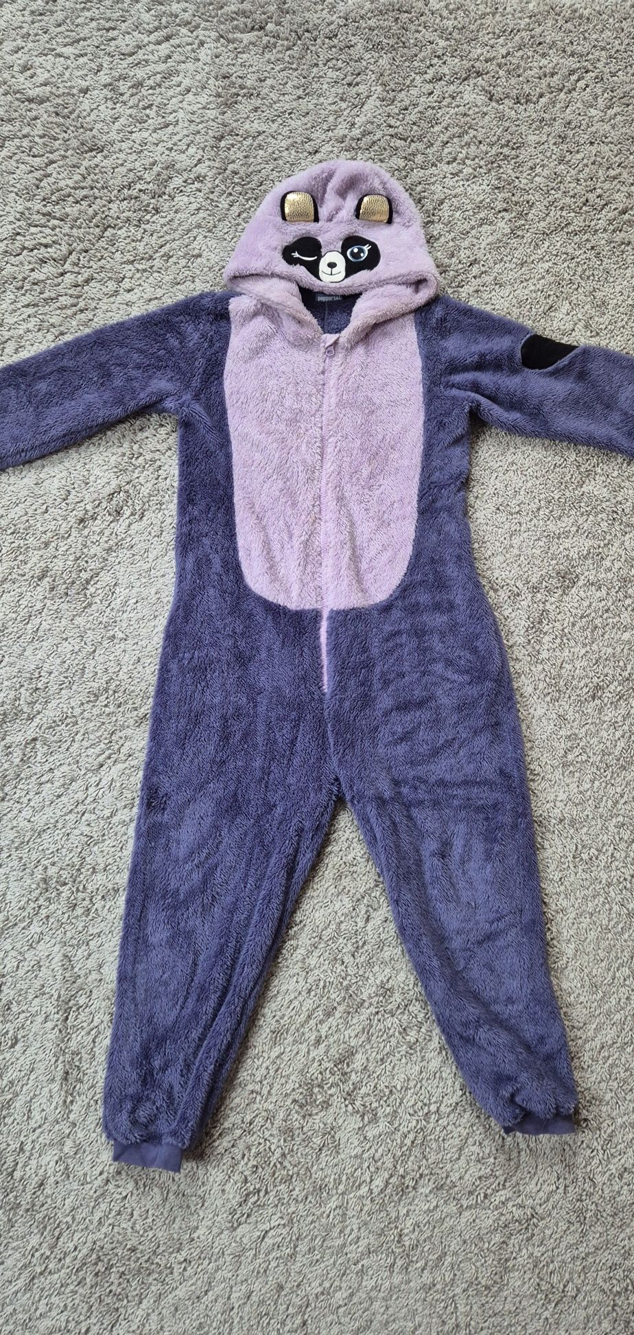 Kombinezon piżama Miś 146/152 onesie kigurumi