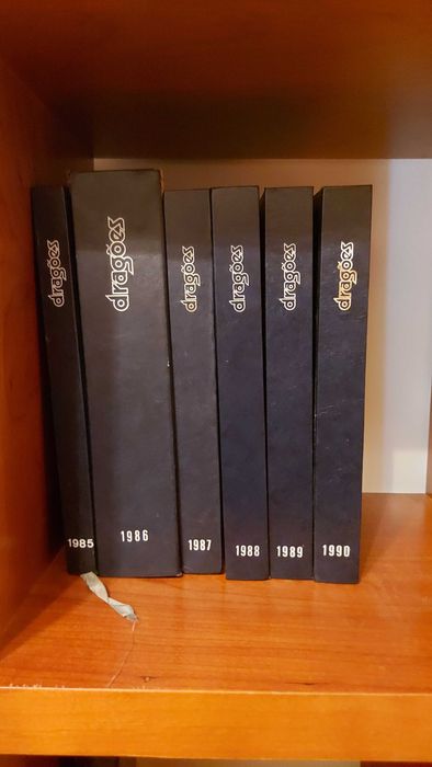 Colecção Dragões FC Porto 1985 a 1990 – Anuários Oficiais