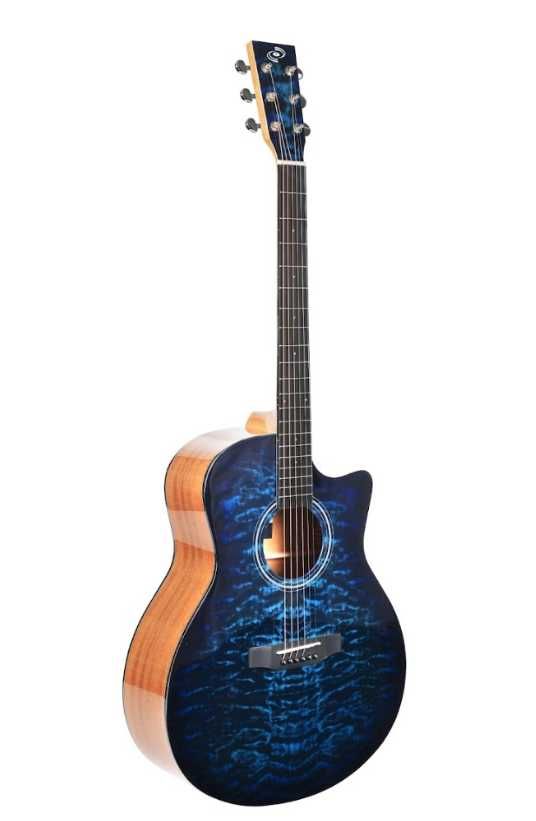 Nowa GITARA Akustyczna 4/4 Z Akcesoriami Zestaw Początkujący XL (-25%)