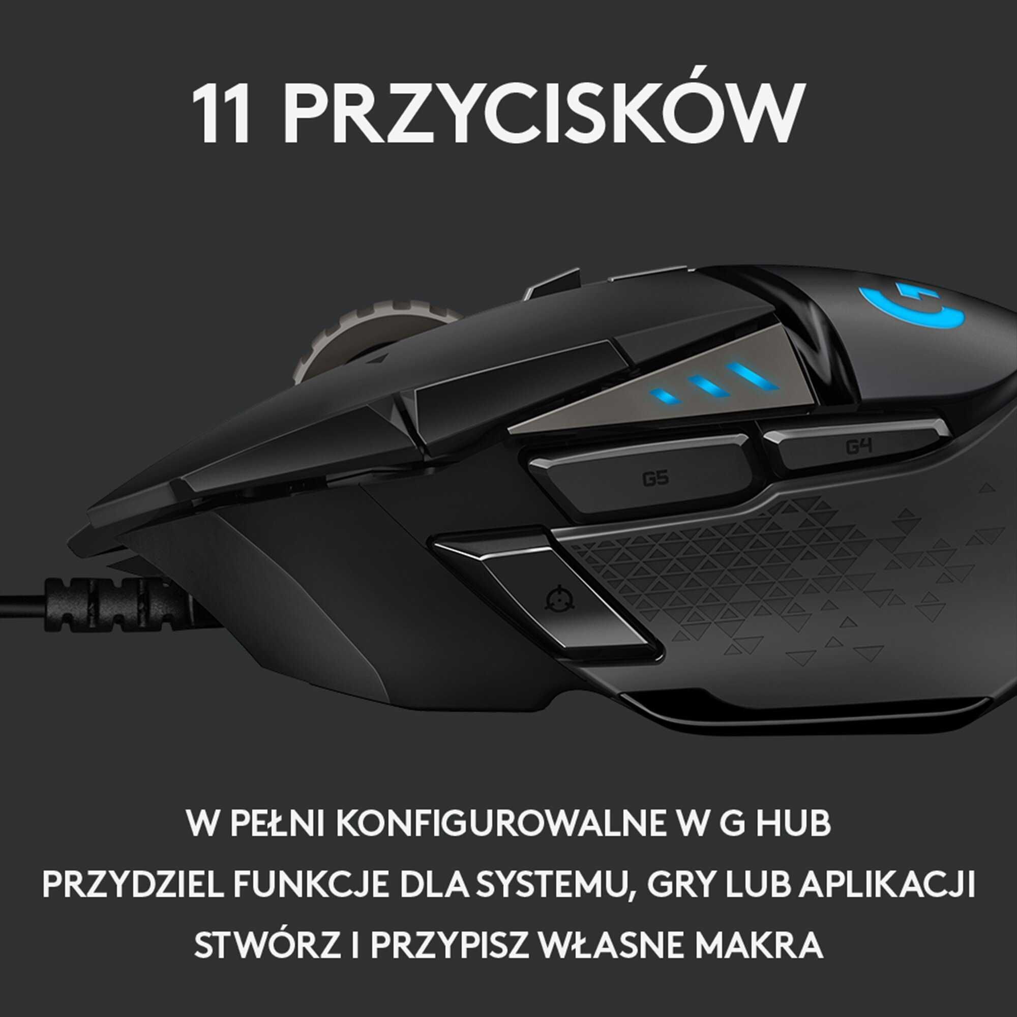 Mysz do gier Logitech G502 Hero