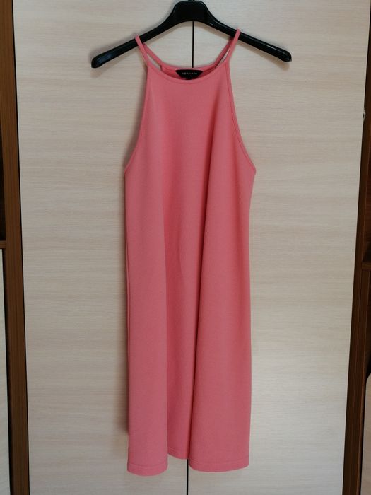 NOWA letnia luźna różowa sukienka na ramiączkach New Look 38 M