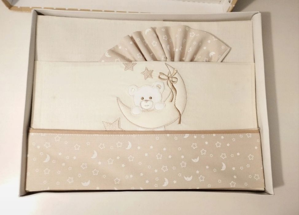 Jogo de alcofa de bebé Novo