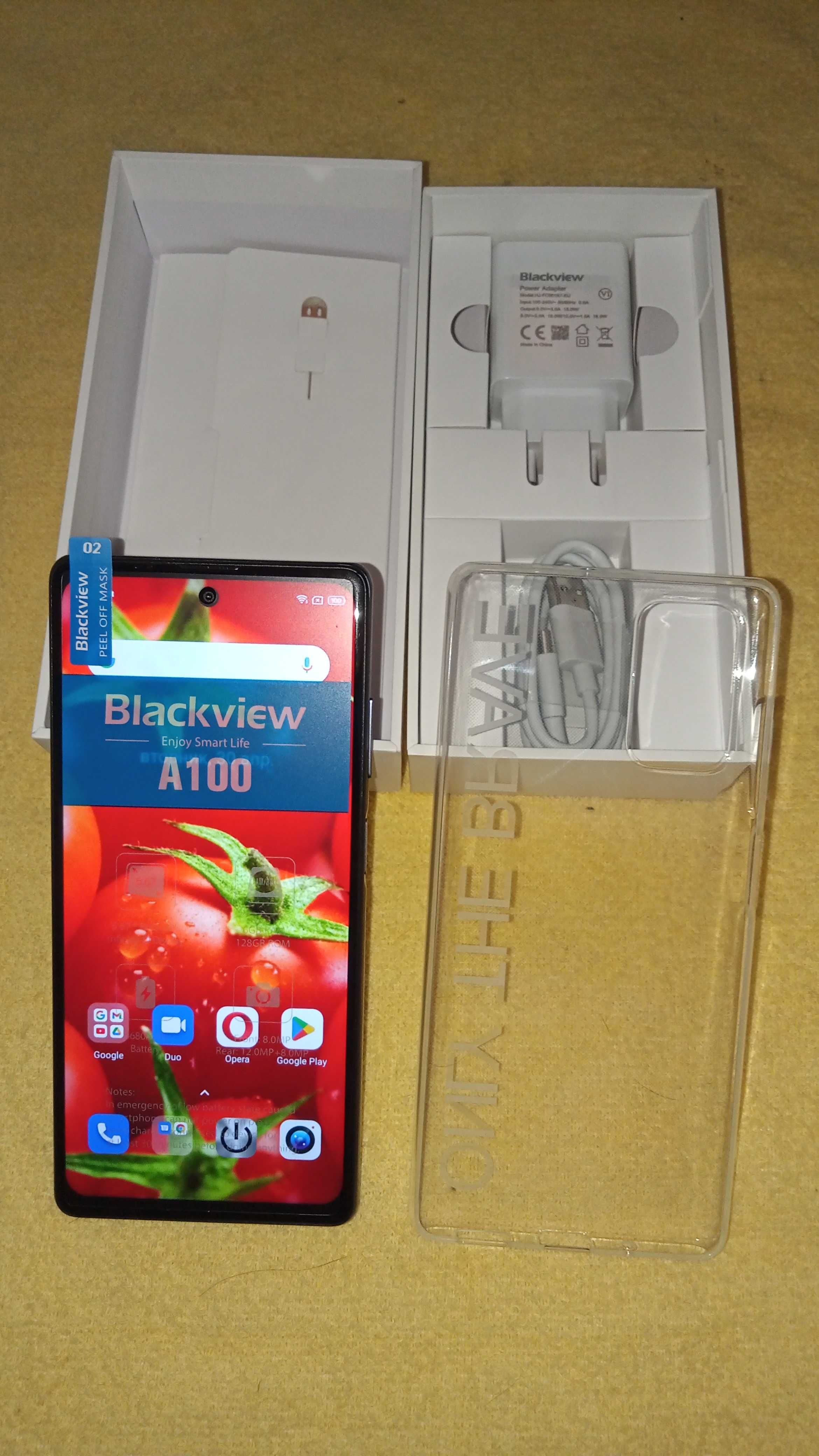 Смартфон Blackwiev A100, 6/128гб.,67",NFC(2K)(серый).