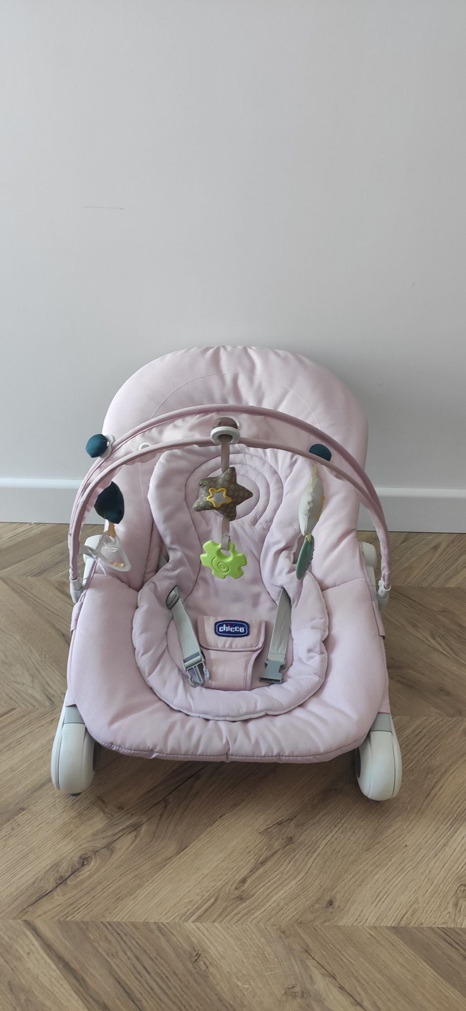 HOOPLA Chicco Leżaczek Bujaczek do 18 kg - ORCHID