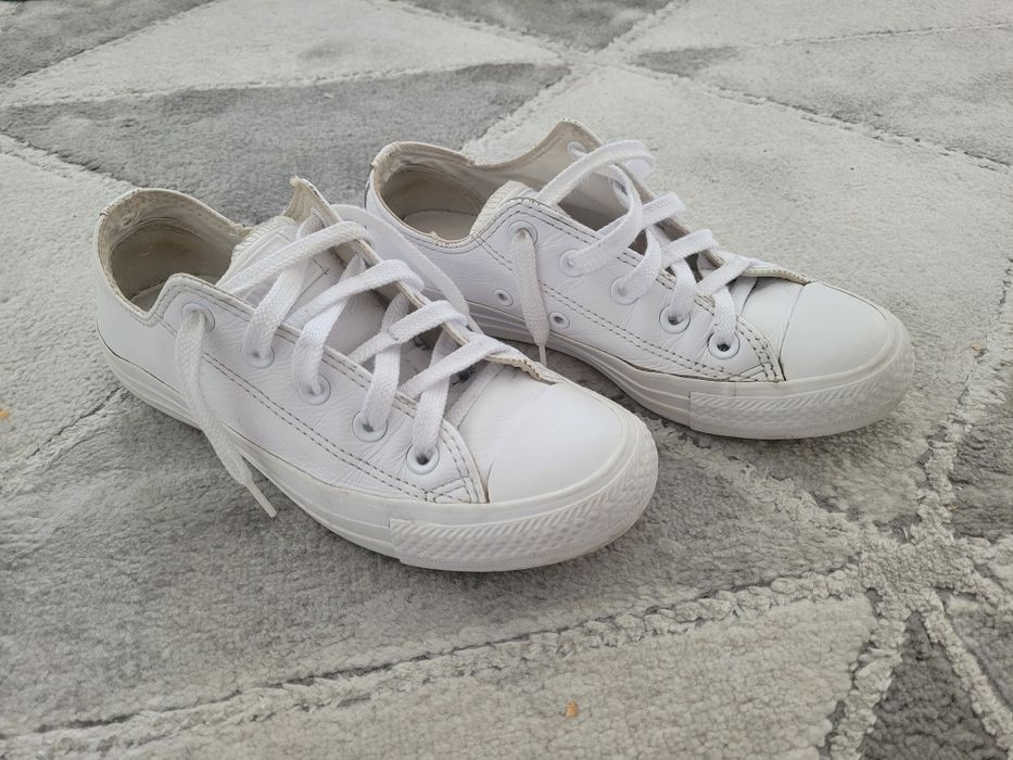 Converse damskie skórzane białe, rozmiar 36, Długość wkładki 23cm