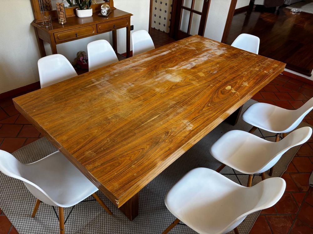 Mesa de jantar 8 lugares