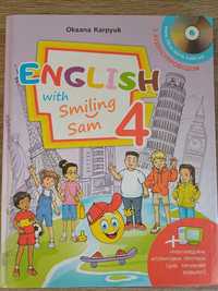 Підручник з англійської мови english with smiling sam 4 клас