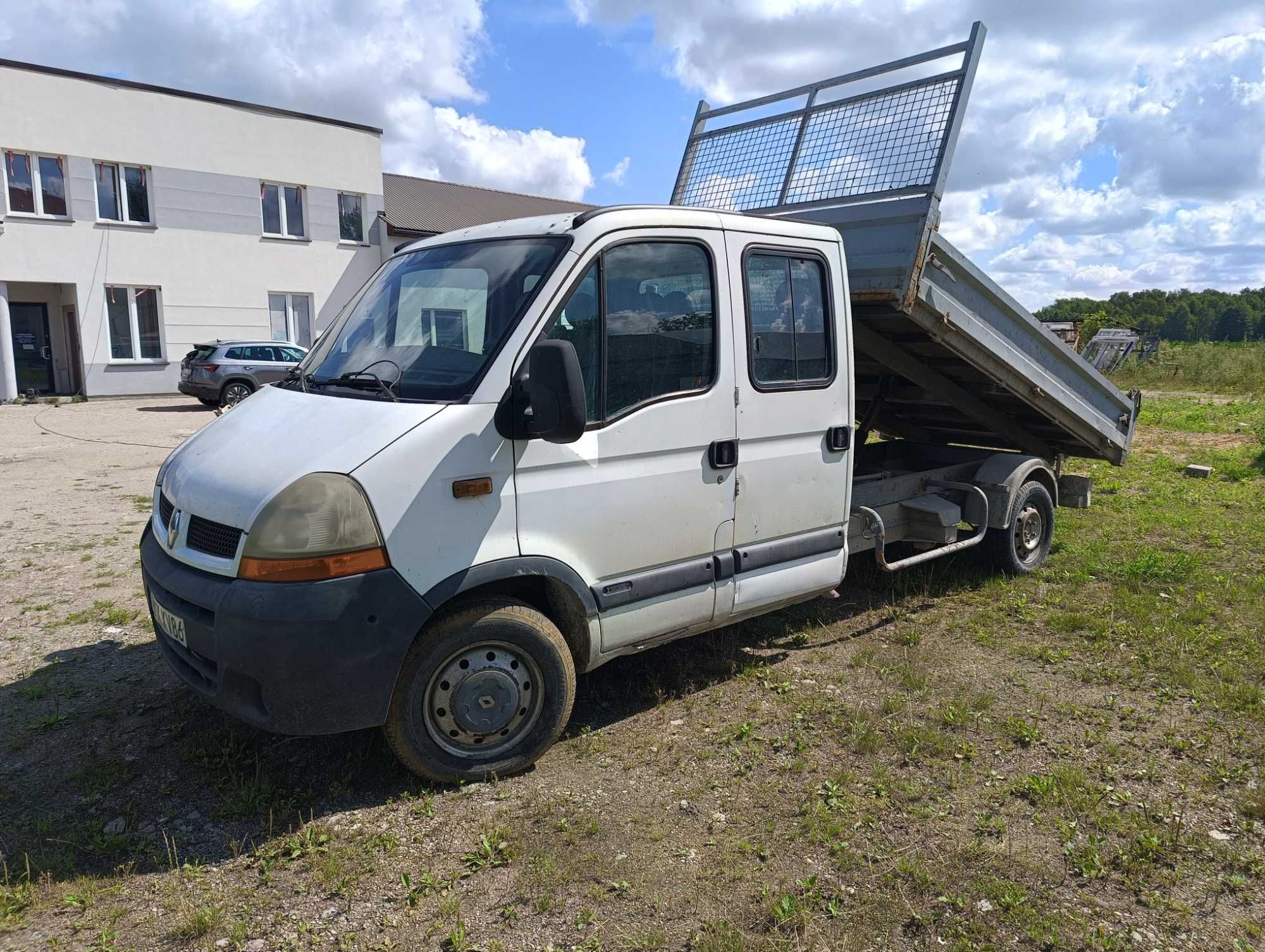 Renault Master  7 osobowy  2,5 wywrotka 2004r