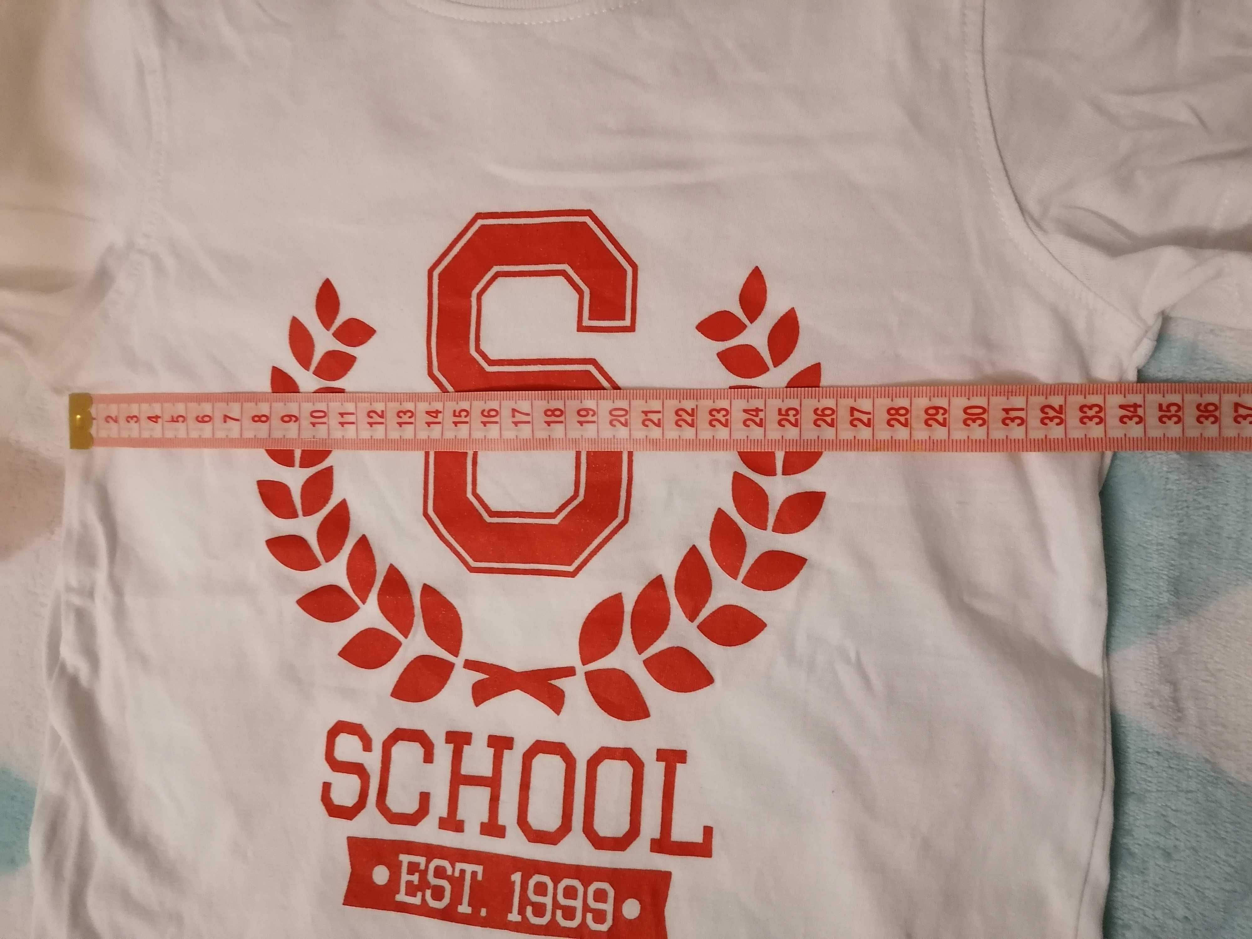 Koszulka r. 134 T-shirt Schooll unisex  Everhill