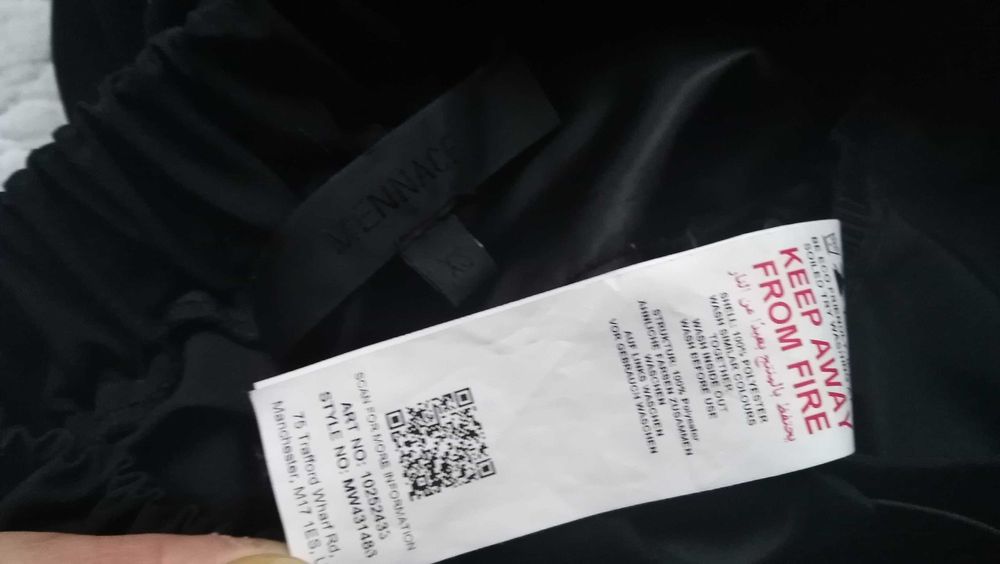 MANNACE mirro trucksuit cargo spodnie męskie odblaskowe XS