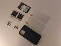 Y124 Etui Tocol i Szkło Hartowane iPhone 12/12 Pro + Ochrona Kamery