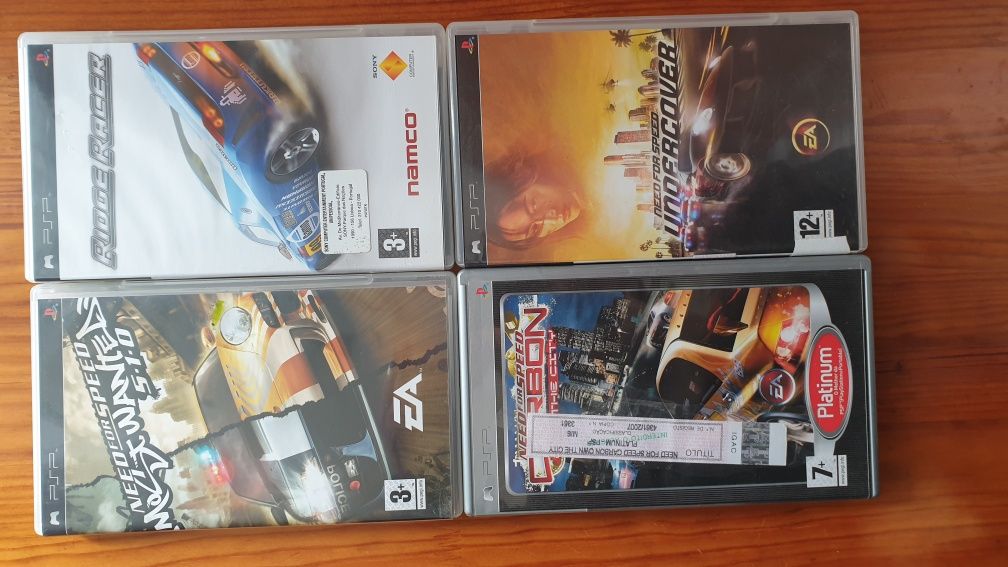 Jogos para PSP usados