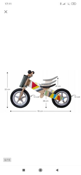 Rowerek biegowy 2w1 Twist Sun Baby