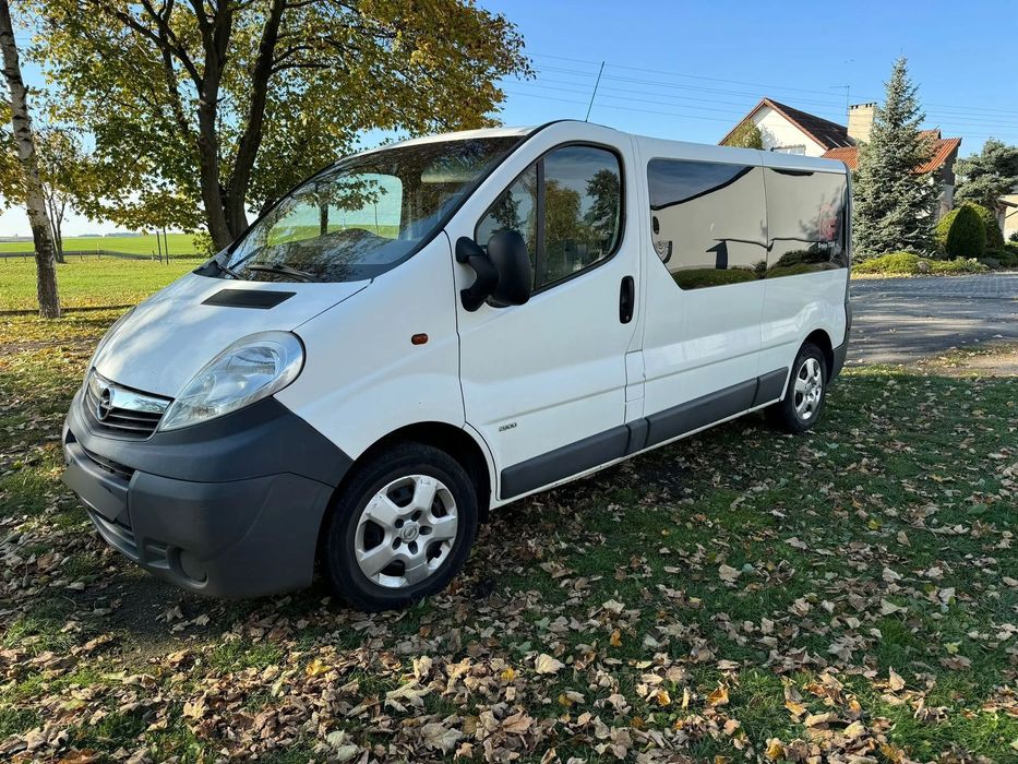 Opel Vivaro 9 osobowy 2.0 115KM Long, klima ogrzewanie przód tył