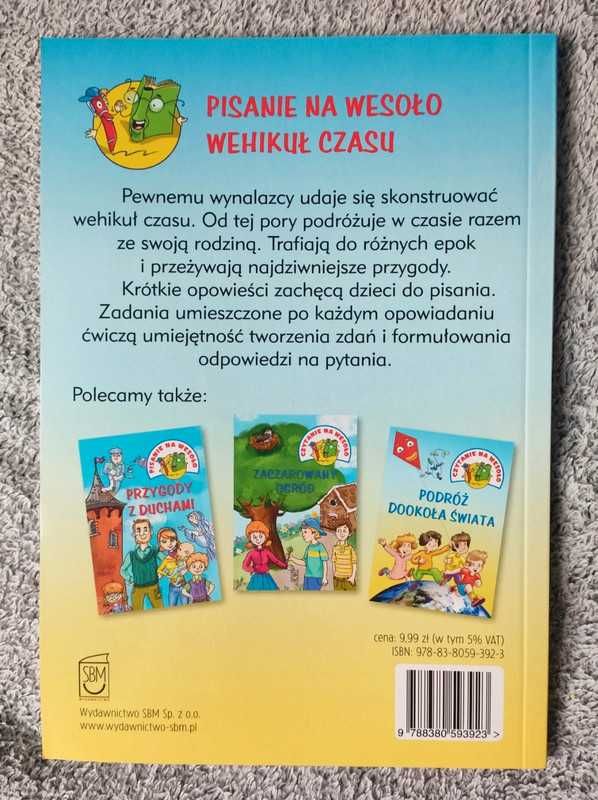Wehikuł czasu pisanie na wesoło