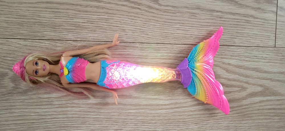 Лялька Barbie русалка Дрімтопія, що світиться хвостик