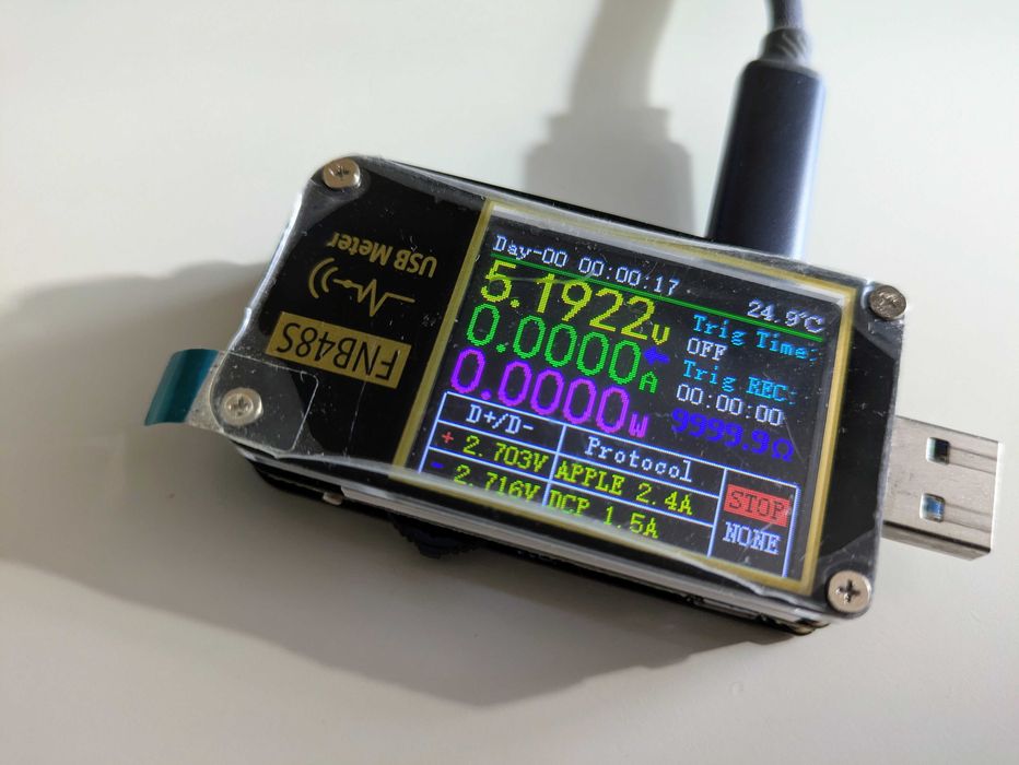 FNIRSI FNB48S тестувальник, тригер протоколів, вимірювач, монітор