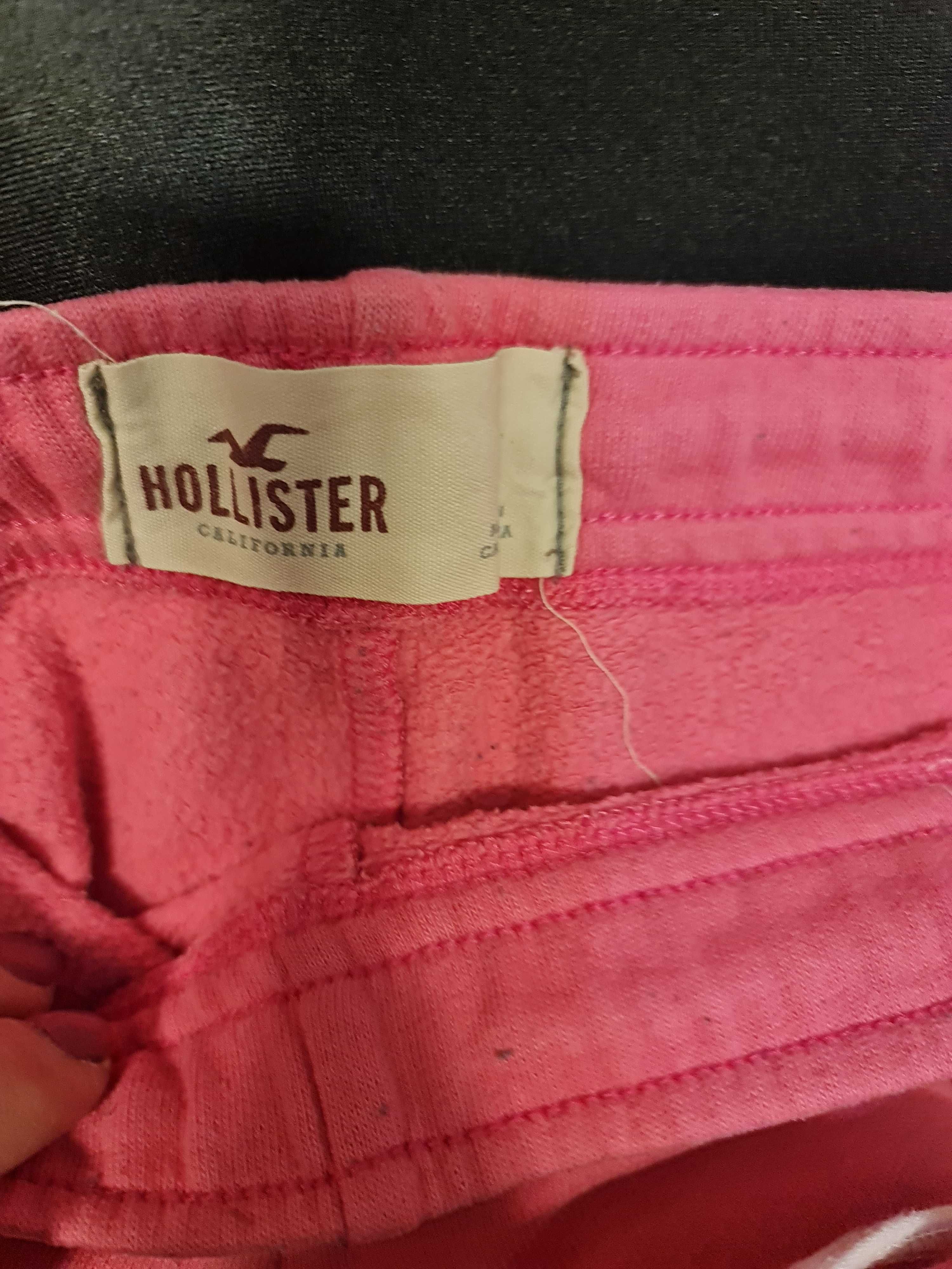 1211 Różowe Spodenki Hollister rozmiar S