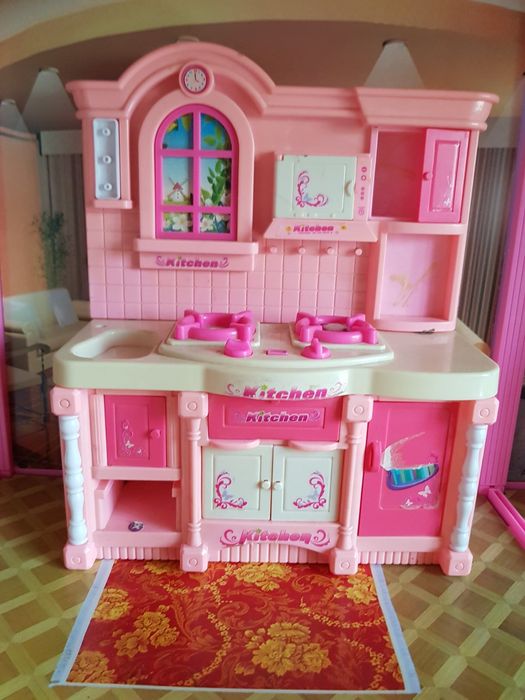 Мебель для кукол кухня Барби Свет Звук