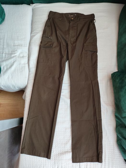 Spodnie myśliwskie terenowe Seeland rozmiar M pas 76-80