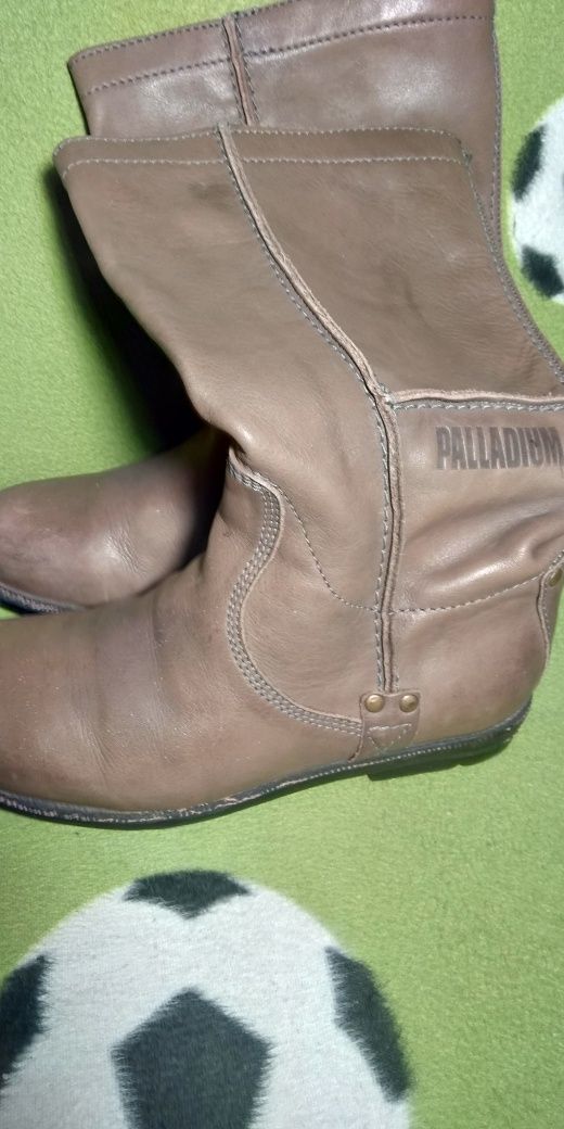 Сапоги  Palladium. Размер 36-36.5. Кожа.