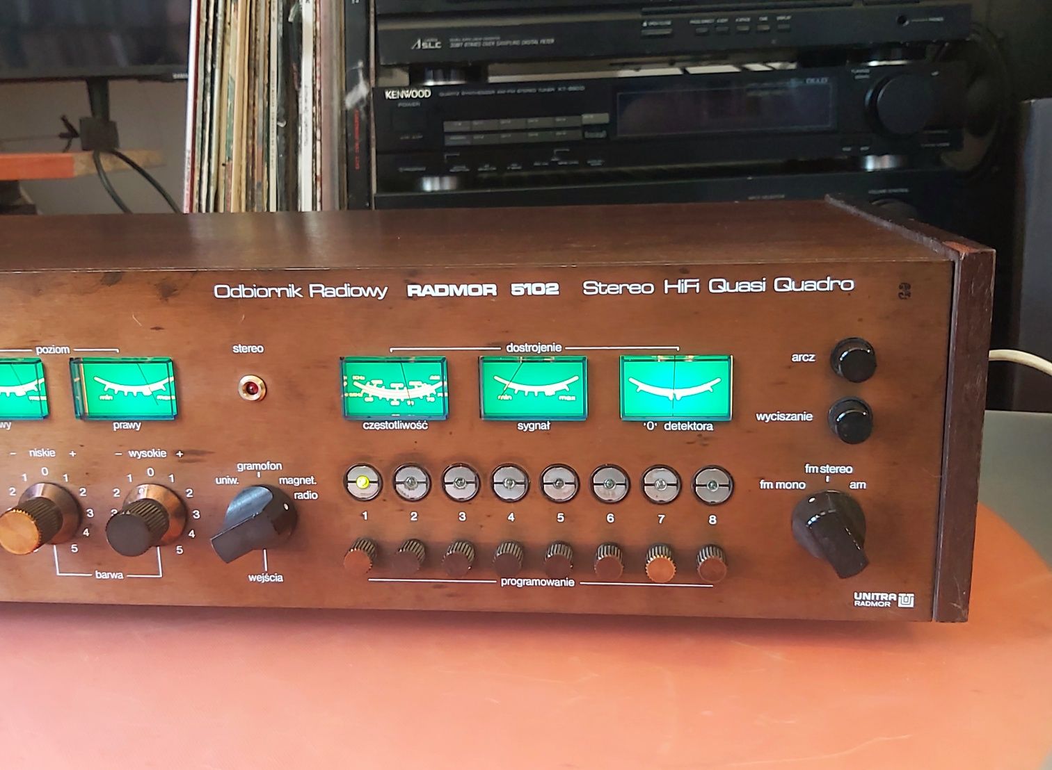 Amplituner Radmor 5102 HIFI quasi quadro-top stan