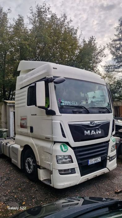 MAN TGX  Uszkodzony silnik MEGA
