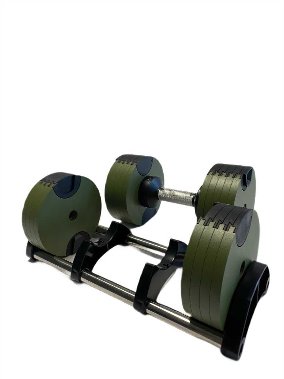 Hantel Regulowane 40 kg Szybki System Regulacji Round
