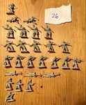 Brinquedo | Miniaturas Soldados Plástico | 26