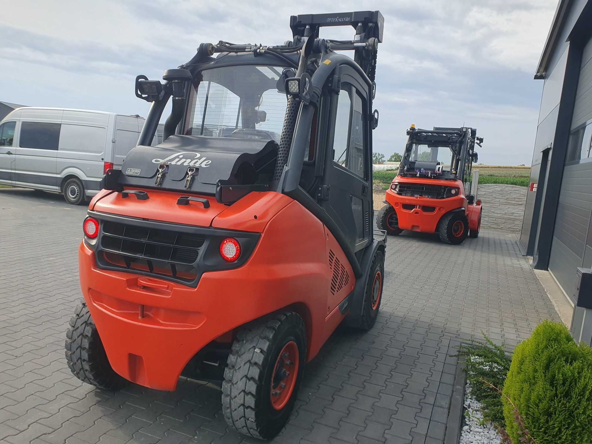 Wózek widłowy Linde H50T 2018r Triplex 4,4 m 4 sekcje H45 H40 H60