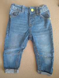 Spodnie jeansy dżinsy 74