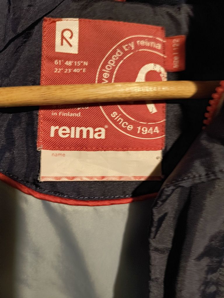 Puchowa oryginalna kurtka Reima r 122
