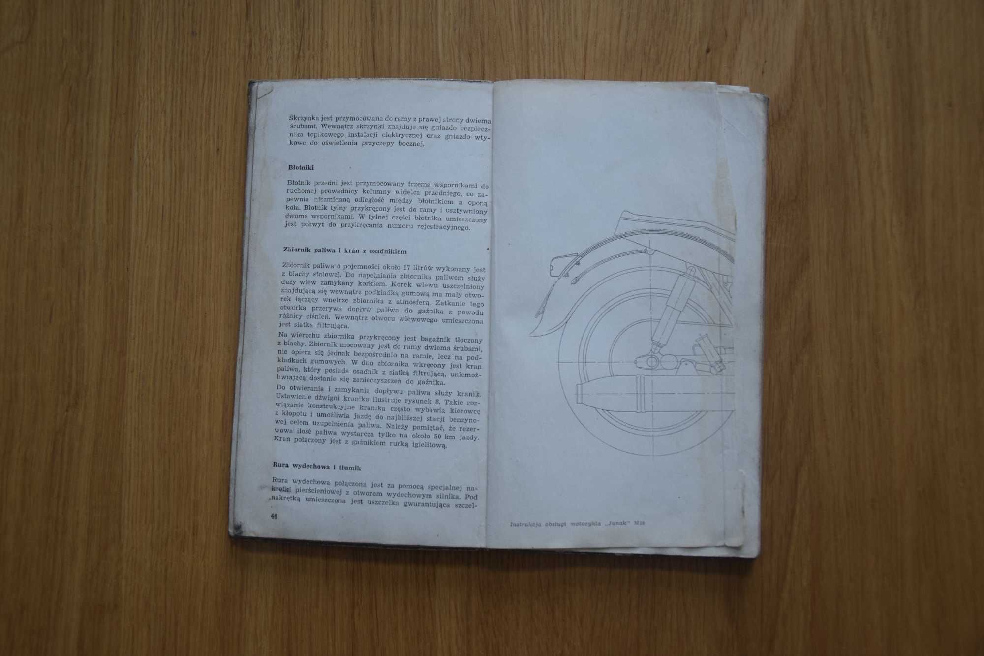 Instrukcja Katalog JUNAK M-10 1963