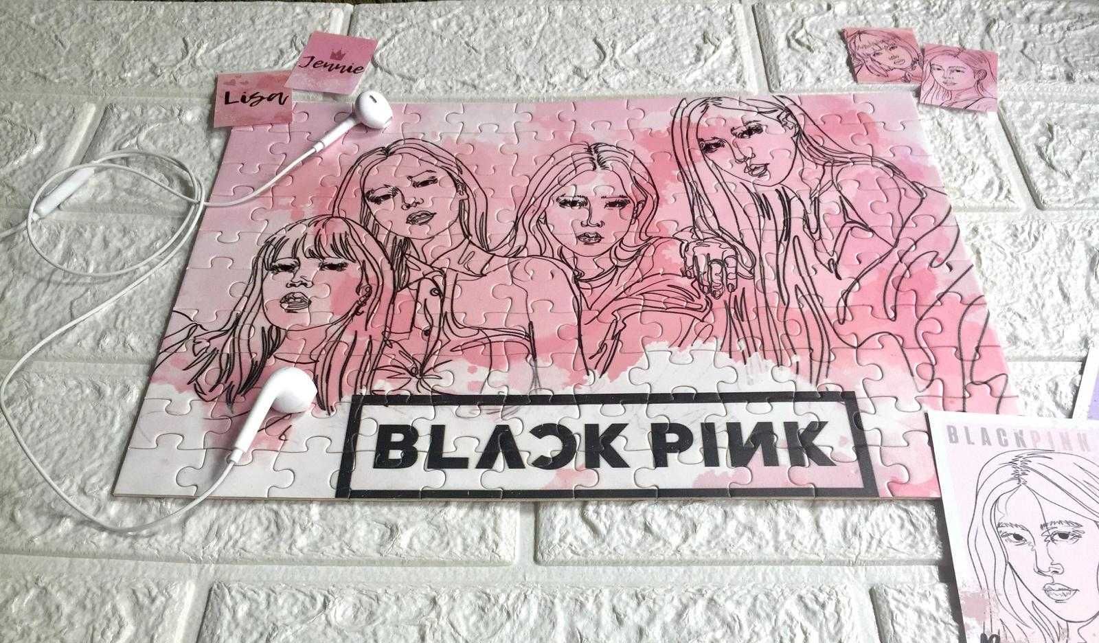 Puzzle Black Pink 120 elementów 20cmx25cm kpop