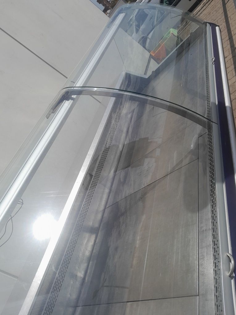 Vitrine a funcionar