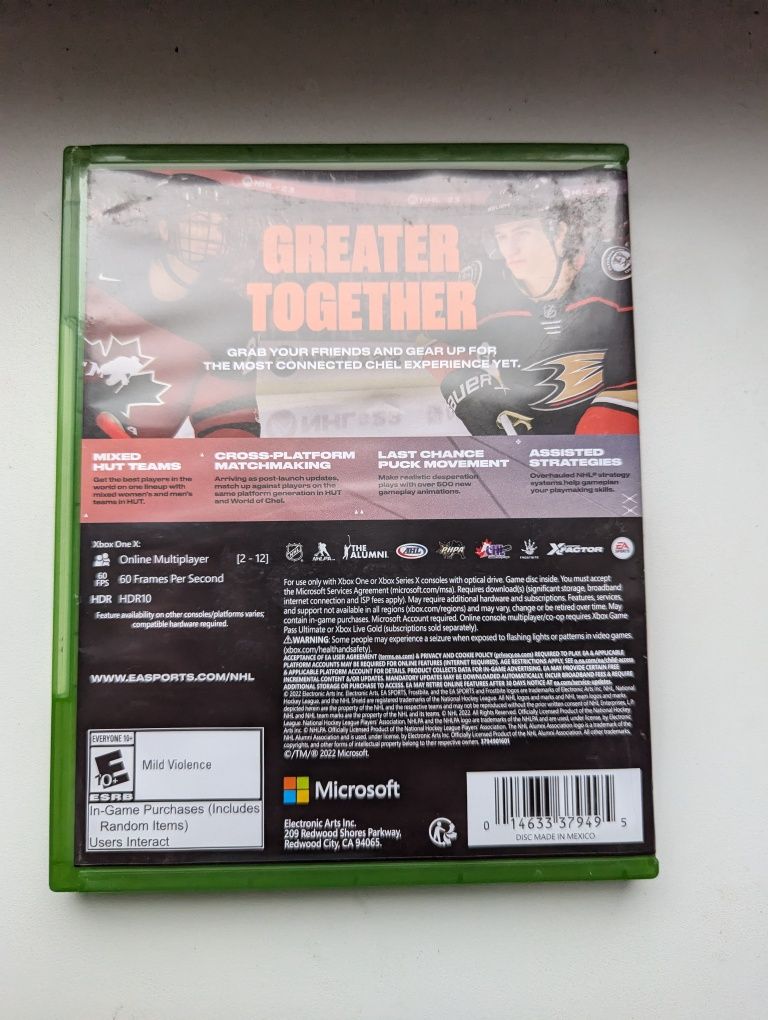 NHL 23 ігри игры диски на Xbox one series X S