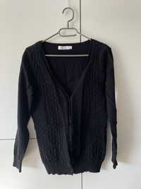 Sweter rozpinany czarny C&A M